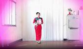 湖南灵迈广场舞《好一朵女人花》旗袍团扇 演示和分解动作教学 编舞灵迈