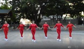 厦门梅梅广场舞《都是为了爱》的士高32步 演示和分解动作教学 编舞梅梅