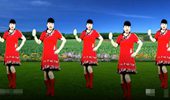 四川金元凤姐广场舞《一路情歌向草原》简单32步 演示和分解动作教学