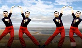 杨光广场舞《走天涯》恰恰风格老歌新跳法 演示和分解动作教学 编舞杨光