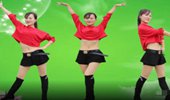 银河湾广场舞《百花香》DJ全网首发网红神曲简单流行舞 演示和分解动作教学