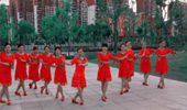 贵州小平平广场舞《火恋》民族混搭 演示和分解动作教学 编舞小平平