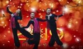 巨鹿霓裳依依广场舞《吉祥饺子中国年》新年舞 演示和分解动作教学 编舞轻舞
