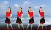雪妹舞翩翩广场舞《映山红》原创32步网红红歌庆七一 演示和分解动作教学