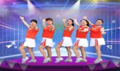 广东灵动广场舞《斯卡拉》花球健身操 演示和分解动作教学 编舞灵动