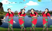 卢清秀广场舞《荞麦花》网红俏美32步 演示和分解动作教学 编舞卢清秀