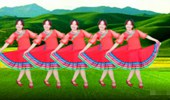 炫舞馨儿广场舞《噢呀锅庄》16步民族风格 演示和分解动作教学 编舞炫舞馨儿