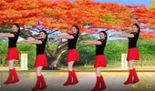 默默广场舞《红山果》水兵舞32步 演示和分解动作教学 编舞默默