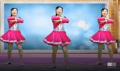 美丽秋霜广场舞《30分钟健身舞串烧》之一 演示和分解动作教学 编舞美丽秋霜