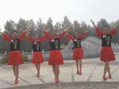 塔河蓉儿原创广场舞 带着吉祥进北京 正面演示 背面演示 分解教学
