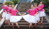 黄市姐妹花广场舞《雨中泪》32步 演示和分解动作教学 编舞温暖千万家