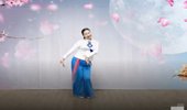 応子广场舞《情花几时开》简单古典舞 演示和分解动作教学 编舞応子