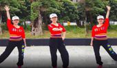 贵州开心广场舞《饿狼传说》网红舞曲动感时尚现代舞 演示和分解动作教学