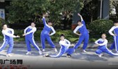 茉莉广场舞《看山看水看中国》秧歌灯笼风格适合演出 演示和分解动作教学