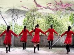 漓江飞舞广场舞《新年一起旺》演示和分解动作教学 编舞青春飞舞