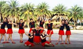 湛江红苹果广场舞《万爱千恩》演示和分解动作教学 编舞红苹果