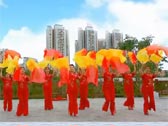 三亚美舞团原创开场舞 红红的对联火火的歌 附教学