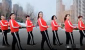 红霞广场舞《回家的路》新年特献 演示和分解动作教学 编舞红霞