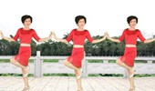 吴川飞燕广场舞《妈妈的吻》恰恰舞32步简单易学 演示和分解动作教学