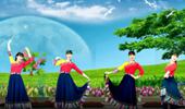 惠汝广场舞《太阳姑娘》藏族舞 演示和分解动作教学 编舞惠汝