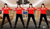 梅子广场舞《抗击新型冠状病毒肺炎的歌》健身操 演示和分解动作教学