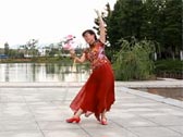 青山青广场舞（团伞） 原创 梦里扬州