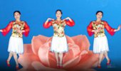 黄市姐妹花广场舞《玫瑰花开》原创32步 演示和分解动作教学