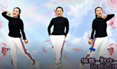 晓杰广场舞《往事如烟》网红DJ摆胯32步 演示和分解动作教学