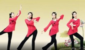 小龙女广场舞《拈花》古典形体舞蹈 演示和分解动作教学 编舞小龙女