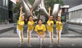 丽丽自由广场舞《蹦迪摇DJ》网络流行舞32步 演示和分解动作教学