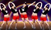 阿珠广场舞《饿狼传说DJ》32步超级嗨摆胯舞 演示和分解动作教学 编舞阿珠