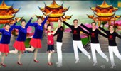 芜湖明华广场舞《最美最美》原创36步双人舞 演示和分解动作教学