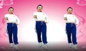 晓杰广场舞《西门庆的眼泪》网红神曲DJ摆胯32步 演示和分解动作教学