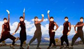谷城元琴广场舞《风水轮流转》32步经典舞蹈 演示和分解动作教学 编舞元琴