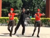 山西太原玫瑰广场舞《印度风情》刘艳玲编舞 正面演示与动作分解