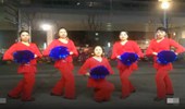 赣州康康广场舞《岁岁好年》过年花球舞 演示和分解动作教学 编舞康康