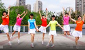吉美广场舞《一起玩出好时光》原创现代舞 演示和分解动作教学 编舞彭晓辉