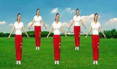 吴惠庆广场舞《小苹果》欢快32步舞 演示和分解动作教学 编舞吴惠庆