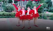 贵州小平平广场舞《走过咖啡屋》双人对跳 演示和分解动作教学 编舞小平平