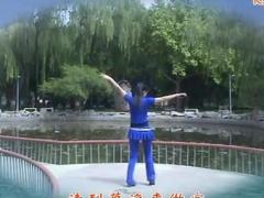 北京美洋洋广场舞 北方飞来的黑颈鹤 编舞王梅