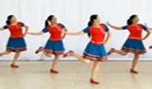 応子广场舞《情到花开》简单民族舞 演示和分解动作教学 编舞応子