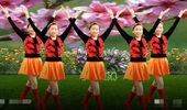 西门香香广场舞《天下醉美花舞人间》唯美抒情 演示和分解动作教学
