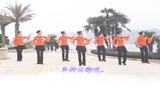 千岛湖秀水广场舞  西岩茶乡迎客来 正面动作表演版与动作分解 团队版