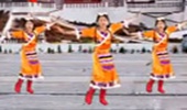 昌黎波波广场舞《天边的西藏》演示和分解动作教学 编舞波波