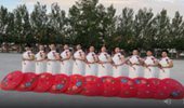 塔河蓉儿广场舞《红枣树》旗袍舞队形版 演示和分解动作教学 编舞蓉儿