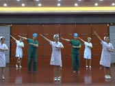 陆川叶青广场舞 《七步洗手舞》由本科医护人员演示