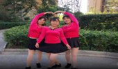 安徽霞霞广场舞《望爱却步》原创姐妹版 演示和分解动作教学 编舞霞霞