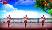 沁园春雪广场舞《好运连连》新年特辑 演示和分解动作教学 编舞沁园春雪
