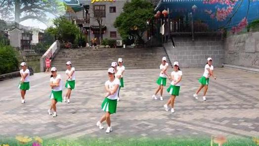吉美广场舞 中国范儿 队形现代舞 含背面动作分解教学