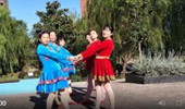 贵州小平平广场舞《快乐老家》32步 演示和分解动作教学 编舞小平平